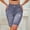 *Navy, variant on ClodeEU Women's Faux Denim Print High Stretch Yoga Capri Leggings, Breathable Comfortable 5" Athletic Shorts Navy,Womens Plus S