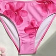 thumbnail image 5 of Hessimy Girls Coral Reef Beach Sport Wrap Around Bikini Two Piece Swimsuit(Hot Pink,10-11 Years), 5 of 8