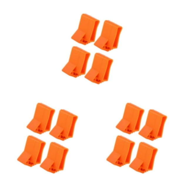 Bewildely Paquete de 4 fundas para pies de escalera, patas de escalera de ático, patas de muebles de silicona duraderas, color amarillo Type1