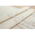 thumbnail image 7 of SEARIPE Rustic Table Runner with Tassels, Cotton Linen Boho Table Runner for Party Dining Home Decor Farmhouse Table Runners Beige 13"x72", 7 of 7