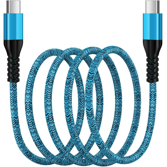 USB C Cable 6ft,USB C to USB C Cable 6ft,HAOANO Type C Charging Cable 6ft USBC Type C Fast Charging Cord Charger Compatible with Samsung  Android Charger Type C