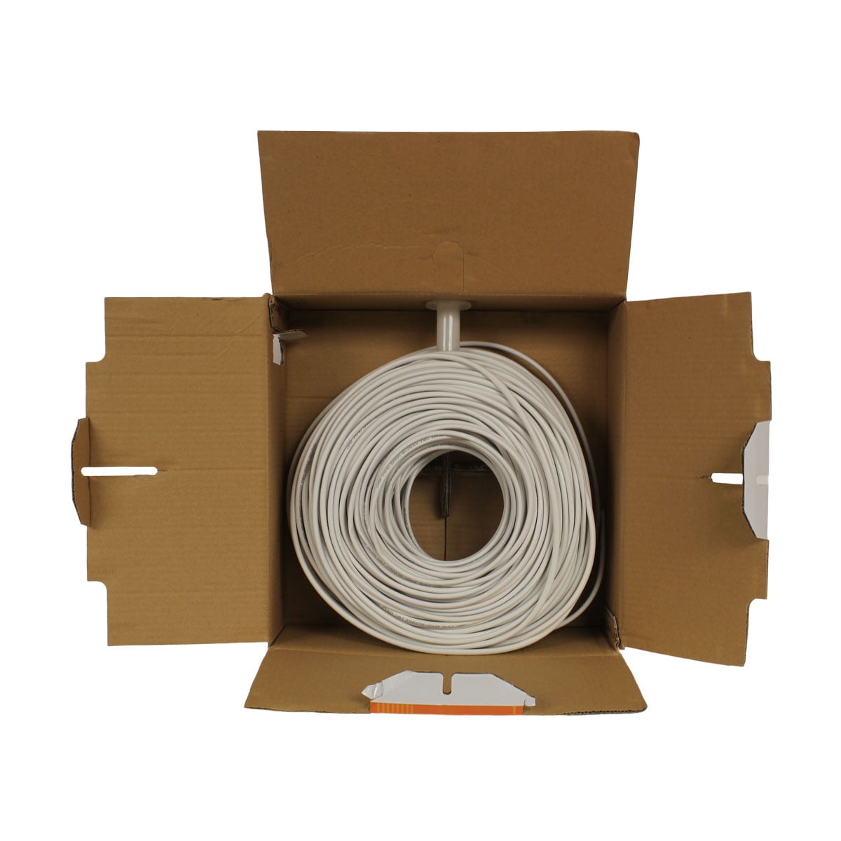 NavePoint 500ft In Wall Audio Speaker Cable Wire CL2 12/2 AWG Gauge 2 Conductor Bulk White