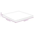 thumbnail image 3 of vidaXL Table Top 70x70x2.5 cm Bamboo, 3 of 3