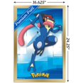 thumbnail image 2 of Pokemon - Ash-Greninja Wall Poster, 14.725" x 22.375", Framed, 2 of 3
