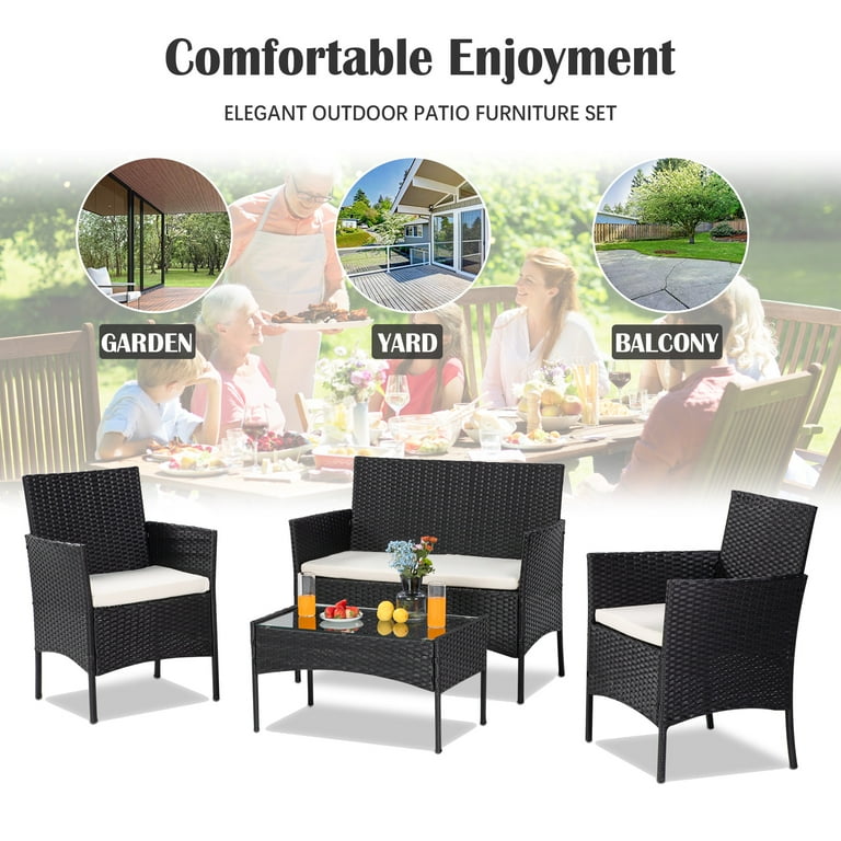 Clearance patio cushions set of 4 outlet