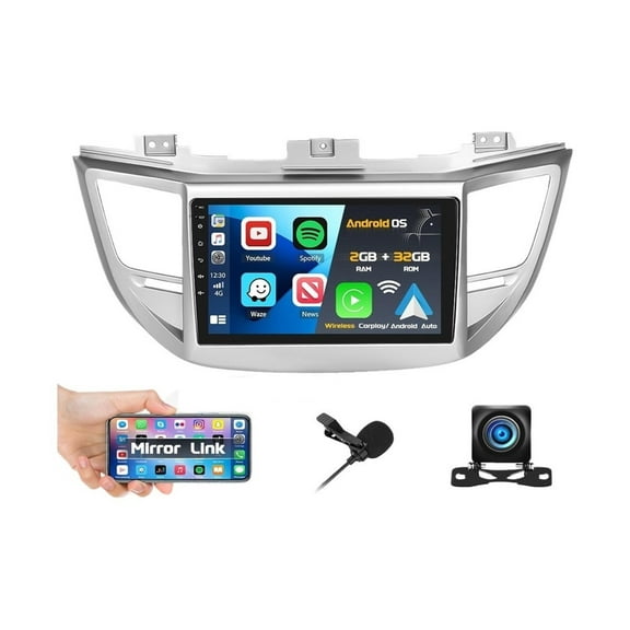 Stereo Hyundai Tucson 2015-2018 Android Carplay GPS 2 32G