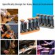 thumbnail image 5 of Ejercitador de dedos, herramienta de ejercicio de dedos, accesorio de fuerza ajustable para guitarra, piano, 5 of 5
