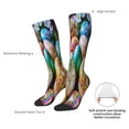 thumbnail image 4 of Lsque Easter Eggs Printed Crew Socks Men's Women's LightWeight Thin Casual Calf Socks ,Knee High Socks,Cotton Socks, 4 of 6