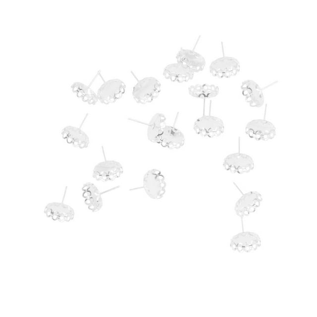 Pendientes Gloria 20 Piezas Cabujón Bisel 1 DIY Bricoje Accesorios