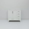 thumbnail image 4 of Big Sur 36 in W x 22 in D Left Offset White Single Bath Vanity and White Quartz Top, 4 of 9