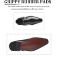 thumbnail image 3 of Men's Formal Oxford Shoes Genuine Leather Monk Strap Business Moccasin Casual Comfortable Slip-On Classic Loafers Black 10.5 US, 3 of 7