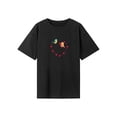 thumbnail image 1 of Camiseta para mujer con cuello redondo y manga corta de ajuste regular para vacaciones deportivas SG, 1 of 7