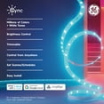 thumbnail image 2 of GE Cync Color Changing Indoor LED Light Strip with Matter, 32ft (1-Pack), 2 of 9