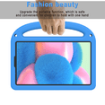 thumbnail image 4 of Case for Samsung Galaxy Tab A11 2025/A9 2023 8.7 inch Model (SM-X110/X115/X130/X135) Letter Pattern Portable Kids Shockproof Cover with Stand and Shoulder Strap, 4 of 10