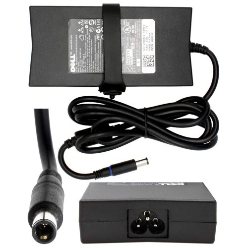 Dell 130W Tip 7.4mm 19.5V 6.7A 7.4*5.0 PA-4E Laptop Charger AC Adapter with Power Cord