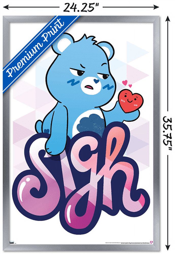 Care Bears: Unlock The Magic - Sigh Wall Poster, 22.375" x 34" Framed