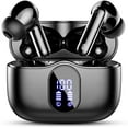 thumbnail image 1 of Audífonos Inalámbricos, Audífonos Bluetooth 5.4 Estéreo de Bajos, Audífonos con Micrófono con Cancelación de Ruido y Pantalla LED, 36H de Reproducción en Audífonos Intrauditivos, Audífonos Deportivos, 1 of 7