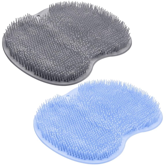 Shower Foot & Back Scrubber Massage Pad,2026 New Wall-Mounted Shower Mat, Exfoliating, with Non-Slip Suction Cup, Unisex, Suitable for Shower Use