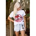 thumbnail image 4 of Retro Airbrushed Cherry Cutie Pie Women's Graphic T Shirt Tees Brisco Brands S, 4 of 5