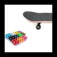 thumbnail image 3 of 4 Piezas 60X45Mm Ruedas Cruiser Skateboard Ruedas PU Ruedas Long Board Cruiser Ruedas, Naranja, 3 of 5