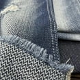 thumbnail image 4 of 10 oz Denim Fabric by The Yard - 60" Wide x 108" Long (1 Yard) | Cotton Jean Material for Sewing & Crafting | Washed Navy Blue (Light Blue), 4 of 4