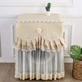 thumbnail image 2 of Couvercle de Protection pour Lave-Linge à Fleurs en Dentelle, 2 of 3