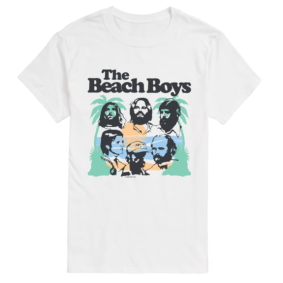 The Beach Boys - Beach Portrait Short Sleeve Graphic T-Shirt