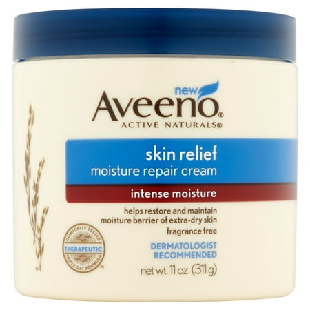 Aveeno Skin Relief Intense Crème Réparatrice d'humidité, 11 Oz