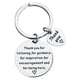 thumbnail image 1 of Llavero inspirador de acero inoxidable con frase motivadora | Regalo de amor y agradecimiento para amigos | Llavero motivacional para mujeres, hombres y estudiantes, 1 of 1