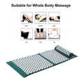 thumbnail image 3 of Acupressure Mat & Pillow Set for Stress Pain Relief Health Care Yoga Mat Acupuncture Massage Mat Cushion with Cloth Bag, 3 of 4
