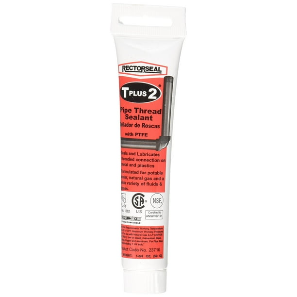 Rectorseal 23710 13/4 oz TPlus2 Thread Sealant with Teflon Walmart