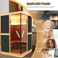 thumbnail image 5 of OUTEXER Infrared Energy Efficient Saunas 47.20 x 47.20 x 75.60 in, 5 of 9