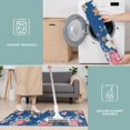 thumbnail image 6 of Pioneer Flower Floral Print Pattern Kitchen Rugs Sets Of 3,Kitchen Runner Rugs Non Skid Washable,Decorative Kitchen Floor Mats for Kitchen,Sink,Laundry,17"x30"+ 17"x47" + 17"x59", 6 of 6