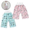 thumbnail image 3 of 2 Packs Waterproof And Leakproof Diaper Pants Potty Training Cloth Diaper Pants For Baby Boy And Girl Night Time, 3 of 5