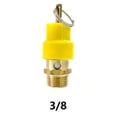 thumbnail image 1 of Air Compressor Safety Overpressure Valve Thick Brass Material Blow-Off Valve, 1 of 9