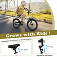 thumbnail image 3 of OLAKIDS Vélo Enfant, 12, 14, 16 et 18 Pouces, avec Stabilisateurs, Sonnette, Selle et Guidon Réglables, Frein à Main et Frein à Rétropédalage, pour Garçons et Filles., 3 of 9