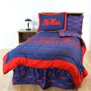 College Covers Ole Miss Rebels Bed Set Bed in a Bag Comforter Bedding Set