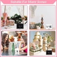 thumbnail image 4 of Vett (Silver)24pcs Place Card Holder Triangle Shape Table Name Card Holder Picture Holder Stand Clip For Wedding Party, 4 of 5