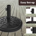thumbnail image 4 of Base para sombrilla Pure Garden de 8,6 kg, resistente, negra, 4 of 7