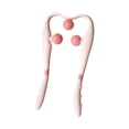 thumbnail image 3 of Masajeador eléctrico de cuello, portátil, ligero, de cintura, 3 niveles de profundidad. Rosa, 3 of 9