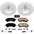 thumbnail image 2 of PowerStop Front Geomet Coated Brake Rotor and Pad Kit Fits: DODGE MERCEDES-BENZ Select Models CRK6234, 2 of 5