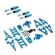 thumbnail image 3 of Piezas de repuesto para coche RC 1/14, accesorio resistente para vehículos 14301, 14302 y 14303 Azul, 3 of 9