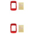 thumbnail image 3 of Langgg Bike Computer Protective Case with High-definition Film Multi-colors Compact Stopwatch Cover Accessories Screen Protector Red 2Set, 3 of 6