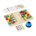 thumbnail image 3 of Color Matching Game Brain Teasers Puzzle, Juego de mesa preescolar de clasificación de fruta preescolar de dos jugadores para un viaje de actividades, 3 of 9