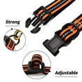 thumbnail image 5 of Reflective Dog Collar | Nylon Pet Collars With Buckle | Light Weight Puppy Collars | Orange Dog Collars for Small Dogs Orange, 5 of 5
