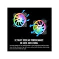 thumbnail image 5 of Thermaltake SWAFAN EX 12 ARGB PC Cooling Fan, 3-Fan pcak, 500 ~ 2000 RPM, Magnetic Connection, Reversable Blades, sync with MB RGB software, CL-F167-PL12SW-A, 5 of 5