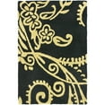 thumbnail image 7 of SAFAVIEH Soho Davis Floral Wool Area Rug, Black/Green, 6' x 6' Round, 7 of 7