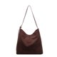 thumbnail image 3 of Bolsos de hombro suaves y de moda para desplazamientos diarios, gran oferta 2024, bolsos cruzados sencillos y versátiles con cierre de gamuza de gran capacidad para mujer, 3 of 5