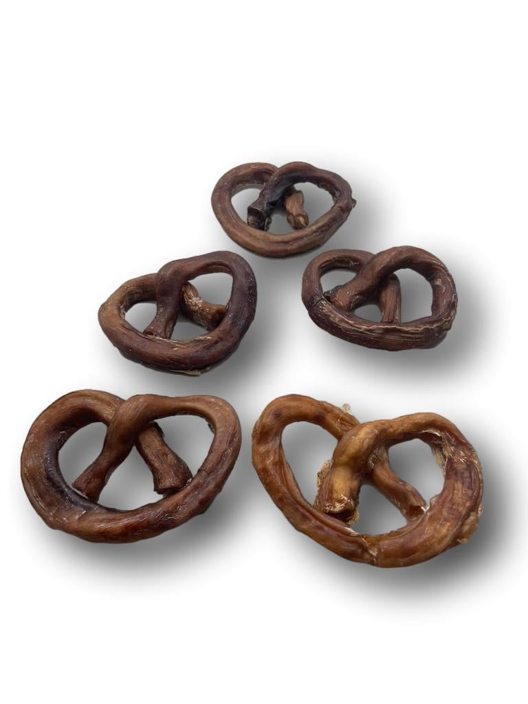 Bully Stick 3"x 5" Pretzel Dog Treat