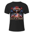 thumbnail image 4 of 4th of July Shirt American Flag USA United States of America US 4th of July T-Shirt (Black,XL), 4 of 5